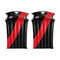 [2PCS] BOOC Essendon Bombers AFL Inflatable Beach Lilo - Large (97.5 x 164.3cm), Official Team Design, Durable PVC Material, Suitable for Relaxing at The Beach or Pool