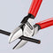 Knipex 70 01 140 EAN Side Cutters Black Atramentised Plastic Coated 140 mm