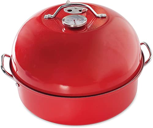 Nordic Ware 36556 Stovetop Kettle Smoker, One, Red