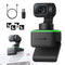 Insta360 Link AI-Powered 4K Webcam with Dual Microphones, Gesture Control, HDR, AI Tracking, Deskview and Streamer Mode - Built-in Privacy Protection Web Cam for Laptop, Video Calls, Live Streaming