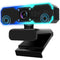 1080P 60FPS Webcam, Streaming Camera with Microphone and Fill Light,autofocus Works with YouTube,Zoom, PC/Mac/Laptop/MacBook/Tablet