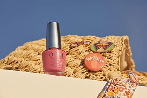 OPI Infinite Shine, Sun-rise Up, Orange Long-Lasting Nail Polish, Summer '22 Power of Hue Collection