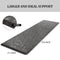 Zenovaire Kitchen Mats Anti Fatigue Grey Kitchen Rugs Cushioned Floor Mat Waterproof Standing Mat Non Slip Modern Kitchen Rugs and Mats for Bedroom, Office, Sink, Laundry, 17''x60