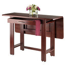 Winsome Taylor Solid Wood Drop Leaf Table - Walnut