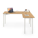 Zinus Gaming L-Shaped Corner Office Desk Laptop Computer Study Student Workstation Table