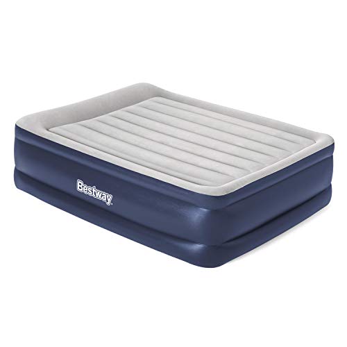 Bestway Tritech Air Mattress with Built-in AC Pump, Queen, 2.03 m x 1.52 m x 56 cm