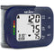 Blood Pressure Monitor Wrist Blood Pressure Machine Digital Automatic BP Cuff Monitors with Irregular Heartbeat Detection Large Display 2x60 Memory 5.3"-8.5" Adjustable Cuff for Home Use Blue