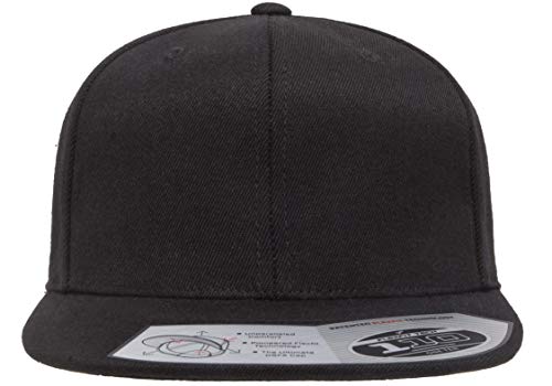 Flexfit Men's One Size 110 Classic Snapback, Black, One Size