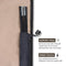 ULTCOVER Patio Umbrella Parasol Cover - 600D Waterproof Outdoor Market Umbrella Cover - Fits Market Umbrella 7-10 Feet