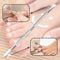 100 Pcs Fake Toenails - 10 Different Sizes Natural Toe Nails False with Glue, Cuticle Pusher and Organizer for Nail DIY and Nail Salon