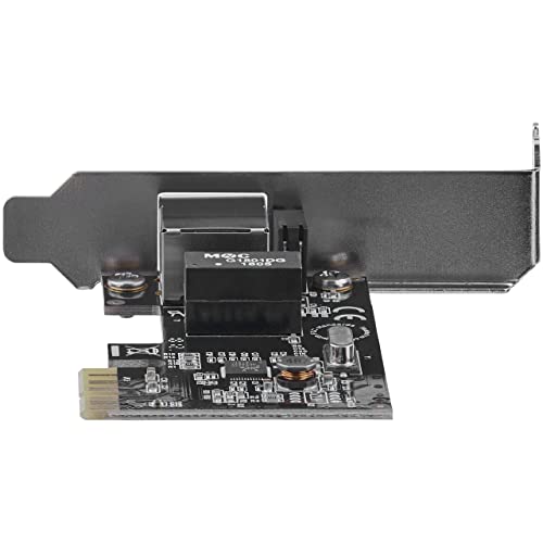 StarTech.com Low Profile 1-Port PCI Express PCIe Gigabit NIC Server Adapter Network Card (ST1000SPEX2L)