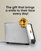 Revolution InstaGLO R180S – NEW! 2-Slice, Stainless Steel/Chrome Touchscreen Toaster with high-speed smart settings for perfect toasting – Compatible with Revolution Panini Press accessory for crispy, melty sandwiches and quesadillas in your toaster!