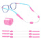 Glasses Strap for Kids(10inch) 3 PCS Toddler Eyeglass Strap Sports Strap for Glasses Anti Slip Child Sunglass Strap