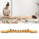 Wooden Gua Sha Tool for Body, Lymphatics Drainage Tool Guasha Wood Massage Stick for Neck & Back Pain Body Shaping Massager for Anticellulite