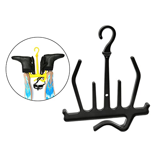 Durable Swivel Diving -Saving Snorkeling Dive Fast Drying Deluxe Drain Hangers Snorkel Wetsuit Drysuit Gear Accessories - Black