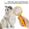 Cat Brush for Shedding Slicker Brush for Indoor Cats,Cat Grooming Brush for Long or Short Haired Dogs,Dog Shedding Brush Cat Comb for Removing Tangled and Loose Hair,Pet Massage Self Cleaning Cat Brushes
