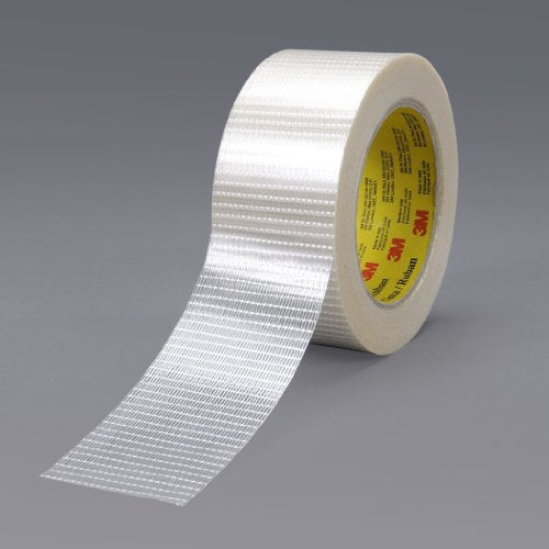 Scotch Bi-Directional Filament Tape 8959 Transparent, 50 mm x 50 m (Pack of 1)