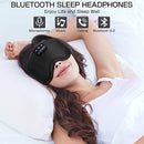 Sleep Headphones Sleep Mask with Bluetooth Headphones, LC-dolida Eye Mask for Sleeping Eye Pillow Sleeping Headphones for Side Sleepers Thin Speaker Cool Gadgets Gifts for Men (Black)