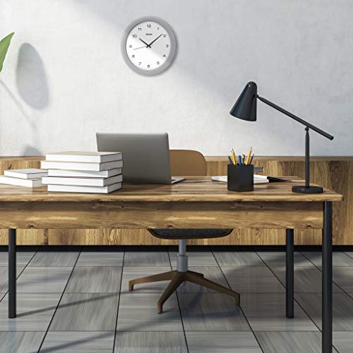 Seiko Office Wall Clock, Silver Tone, No Size