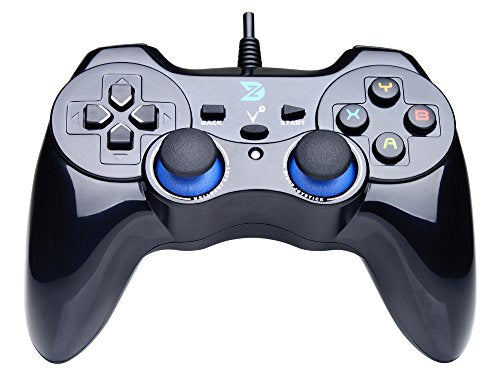 ZD-V+ USB Wired Gaming Controller Gamepad For PC(Windows XP/7/8/10) & PS3 & Android - [Black]