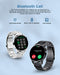 LIGE Smart Watch with Bluetooth Calls Voice Chat,Activity Tracker with 24/7 Heart Rate Sleep Monting,1.32"Full Touch Fitness Tracker IP67 Waterproof Step Counter Smartwatch for Android iOS Black