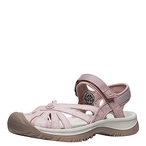 KEEN Women's Rose Casual Closed Toe Sandals, Fawn