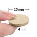 Felt Furniture Pads X-PROTECTOR 48 pcs - 25 mm Premium Chair Floor Protectors - Felt for Chairs Furniture Feet & Wood Floors - Best Furniture Pads for Hardwood Floors - Protect Your Hard Floors!