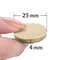 Felt Furniture Pads X-PROTECTOR 48 pcs - 25 mm Premium Chair Floor Protectors - Felt for Chairs Furniture Feet & Wood Floors - Best Furniture Pads for Hardwood Floors - Protect Your Hard Floors!