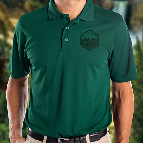 Russell Athletic Men's Dri-Power Performance Golf Polo Black