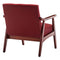 Convenience Concepts Take A Seat Natalie Accent Chair with Red Finish T1-147