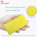 Maryton Pumice Sponge for Feet, Ultimate Pedicure Stone Callus Remover & Foot Scrubber Bulk Pack of 4(Assorted Colors)