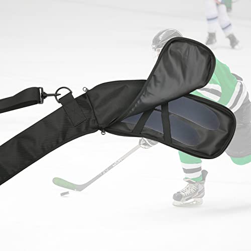 Cosmos Ice Hockey Stick Bag Hockey Stick Travel Carrying Bag with Adjustable Shoulder Strap for Men Adult Hockey Stick Accessories