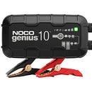 NOCO GENIUS10AU, 10A Smart Battery Charger, 6V and 12V Portable Car Battery Charger, Battery Maintainer, Trickle Charger and Desulfator for Automotive, Motorcycle, Motorbike, AGM and Lithium Batteries