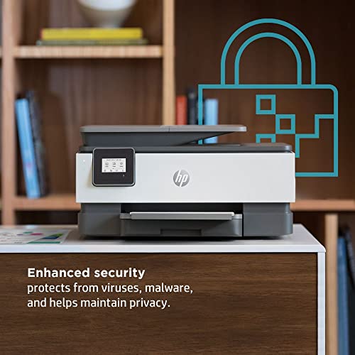 HP OfficeJet All-in-One Printer - Print, Copy, Scan - Up to 18 PPM Print Speed Black (ISO) - Medium, Dark Grey & White - 228G2D