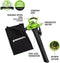 Greenworks 40V (185 MPH / 340 CFM / 75+ Compatible Tools) Cordless Brushless Leaf Blower/Vacuum, Tool Only