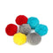 Chiwava 24PCS 1.8" Catnip Furry Cat Toys Ball Soft Pom Pom Balls Kitten Chase Quiet Play Assorted Color
