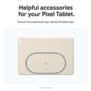 Google Pixel Tablet with Charging Speaker Dock (International Version) Wi-Fi + Bluetooth - 128GB Storage + 8GB RAM Android OS (White)