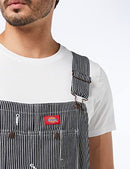 Dickies Men's Bib Overall, Hickory Stripe, 38X30