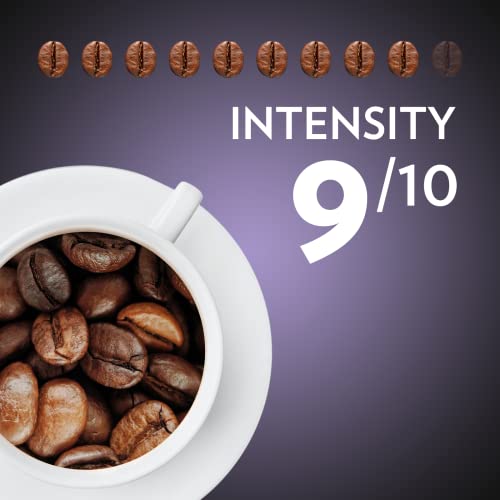 Lavazza, Espresso Barista Intenso, Drum Roasted Coffee Beans, Ideal for Espresso Coffee Machines, with Aromatic Notes of Cocoa and Wood, Arabica and Robusta, Intensity 9/10, Medium Roasting, 1 kg