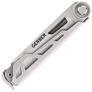 Gerber Pocket Knife with 8 Functions, Multitool with Smooth Blade, ArmBar Drive, Metallic Blue, Stainless Steel/Aluminium, 30-001590