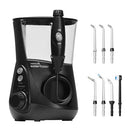 Waterpik Ultra Professional Water Flosser WP-660 - 10 Pressure Settings - 90 Seconds Water Capacity - Removes Plaque - 7x Flosser Tips - Oral Hygiene - Ideal for Implants - Black