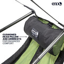 ENO Lounger Chair, Lime/Charcoal