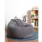Stuffed Animal Storage Bean Bag Chair Cover for Kids Room Soft Corduroy Stuffable Zipper Storage Beanbag for Organizing Children Plush Toys (NO Filler),Fruit Green,100X120CM