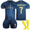 Ronaldo Jersey No 7 NASSR Riyadh Al Home Football Kit | Adults Kids Soccer Jerseys Training Suit | Best Gifts for Kids(03 Jerseys,26)