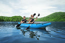 Bestway Hydro-Force 2-Person Cove Champion Inflatable Kayak Set | Includes Kayak, 2 Aluminum Paddles, Hand Pump, 2 Fins, and Carry Bag