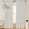 100% Blackout Curtains 96 Inches Long 2 Panels Set, Linen Textured Blackout Curtains No Light, Rod Pocket Black Out Curtains & Drapes for Living Room Bedroom, 50 inches Wide Each Panel, Beige