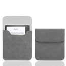 WALNEW 7 Inch E-Reader Sleeve Fits 7'' Kobo Libra H2O 2019 / Kindle Oasis (10th and 9th Gen, 2019 and 2017 Released) Protective Cover Bag Insert Pouch Sleeve Case, Gray