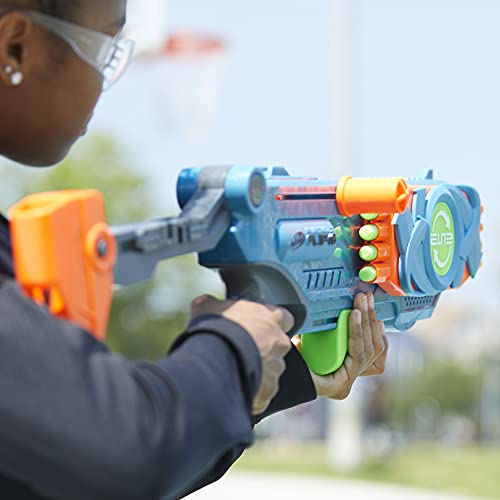 Nerf Elite 2.0 - Flipshots Flip-16 Blaster - Fire 8 Darts Then Flip Barrel to Quickly Fire 8 More - Fire 1 or 2 Darts At A Time - Outdoor Games And Toys For Kids - Boys And Girls - F2551 - Ages 8+