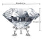 ADWIKOSO 80MM Large Crystal Diamond Paperweight with Stand Jewels Wedding Decorations Centerpieces Home Decor (3.15 inch)