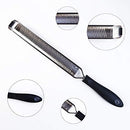 Zester Lemon Zester Parmesan Grater Stainless Steel, Protective Cover Dishwasher Safe